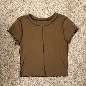 Pacsun lettuce hem tee shirt